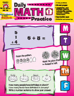 Picture of Daily math practice gr 1