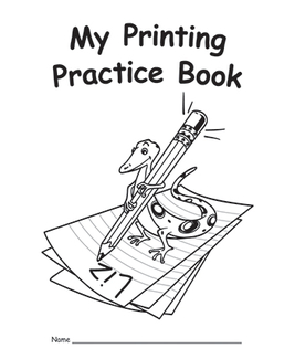 Picture of My own printing practice book