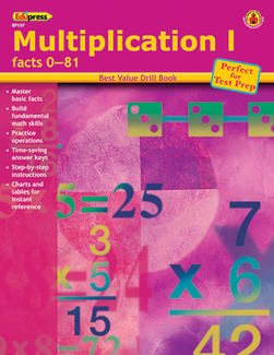 Picture of Multiplication 1 facts 0-81