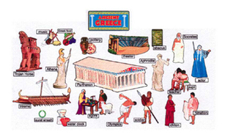 Picture of Ancient greece bulletin board set
