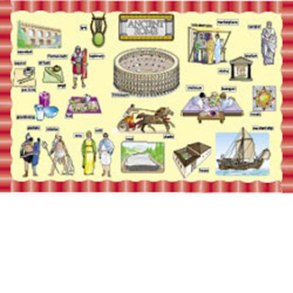 Picture of Ancient rome bulletin board set