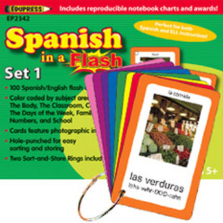 Picture of Spanish in a flash set 1
