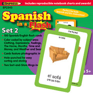 Picture of Spanish in a flash set 2