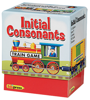 Picture of Train game initial consonants