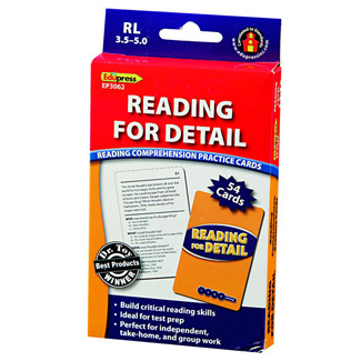 Picture of Reading for detail - 3.5-5.0