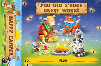 Picture of Smore great work bookmark award