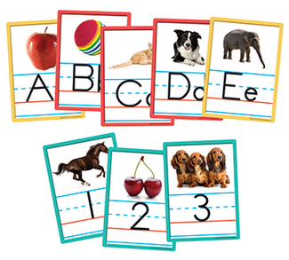 Picture of Alphabet and number accents 36  unique designs