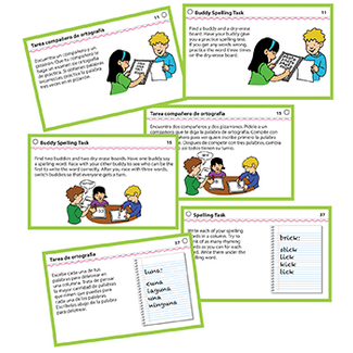 Picture of Spelling center task cards gr 2  and up
