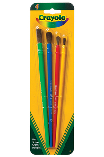 Picture of Art & craft brush set 4ct blister  pack
