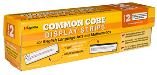 Picture of Common core state standards display  strips gr 2