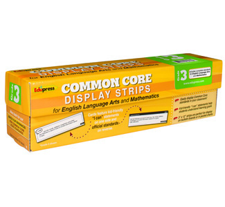 Picture of Common core state standards display  strips gr 3