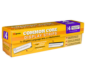 Picture of Common core state standards display  strips gr 4