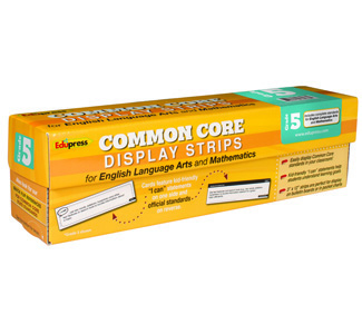 Picture of Common core state standards display  strips gr 5