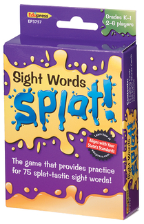 Picture of Sight words splat gr k-1