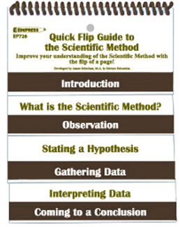 Picture of Quick flip guide to the scientific  method