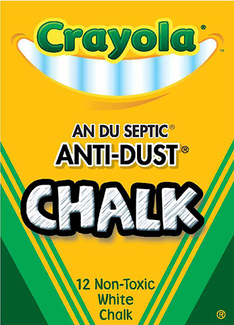 Picture of Chalk anti-dust white 12 ct