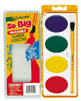 Picture of Jumbo watercolor refill 4 colors