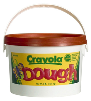 Picture of Modeling dough 3lb bucket red