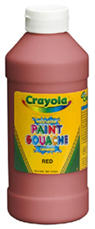 Picture of Crayola washable paint 16 oz brown