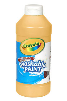 Picture of Crayola washable paint 16 oz peach