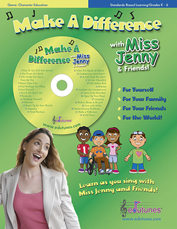 Picture of Make a difference with miss jenny &  friends cd book set