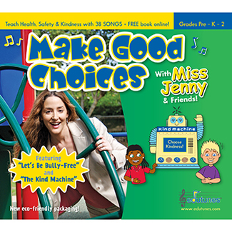 Picture of Make good choices with miss jenny &  friends cd
