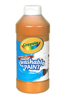 Picture of Crayola washable paint 16oz orange