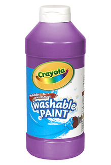 Picture of Crayola washable paint 16oz violet