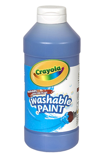 Picture of Crayola washable paint 16 oz blue