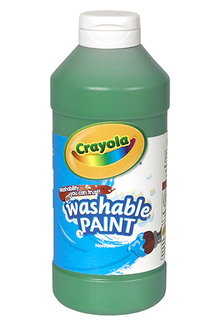Picture of Crayola washable paint 16 oz green