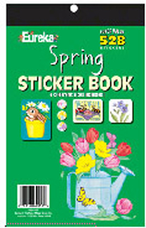 Picture of Sticker book spring 528/pk