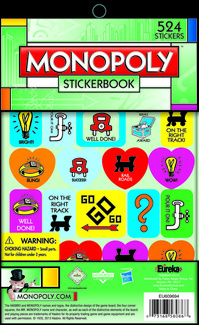 Picture of Monopoly stickerbook