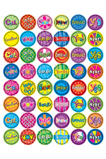 Picture of Stickers success phrases