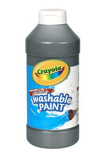 Picture of Crayola washable paint 16 oz black