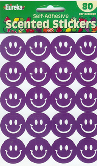 Picture of Stickers scented smiles grape