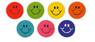 Picture of Super smile stickers scented
