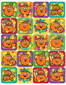 Picture of Pumpkins theme stickers
