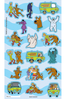 Picture of Scooby doo characters stickerfitti  flat packs