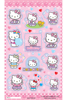 Picture of Hello kitty stickerfitti flat packs