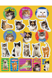 Picture of Motivational cats theme stickers