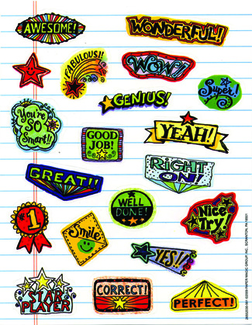 Picture of Motivational doodles stickers 120ct