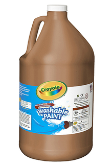Picture of Washable paint gallon brown