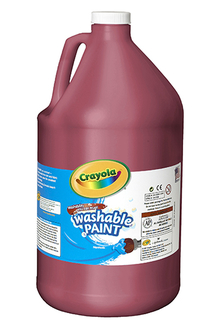 Picture of Washable paint gallon red