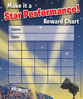 Picture of Movie theme mini reward charts