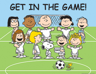 Picture of Peanuts get in game 17x22 poster