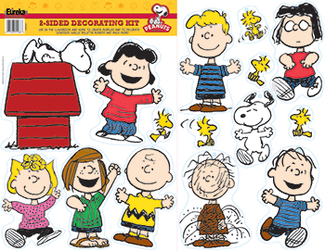 Picture of Peanuts classic characters 2 sided  deco kit