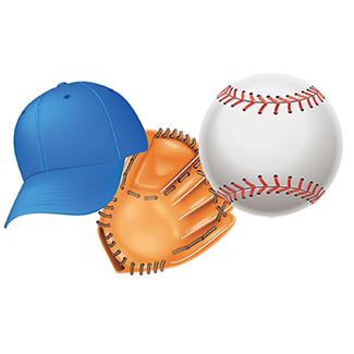 Picture of Baseball assorted cut outs