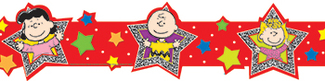 Picture of Peanuts super star extra wide deco  trim