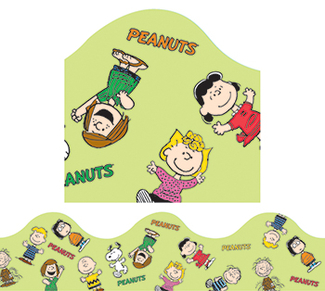 Picture of Peanuts gang scalloped deco trim