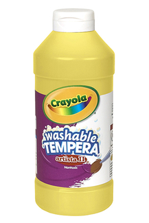 Picture of Artista ii tempera 16 oz yellow  washable paint